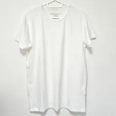 BONLECILL　オーガニックコットン　半袖Tシャツ　白　M　クルーネックのサムネイル