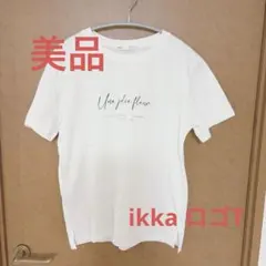 ikka 【親子コーデ】ロゴフォトプリントT オフホワイト　Mのサムネイル