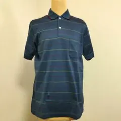 dunhill ポロシャツ半袖 ネイビー系　美品‼️のサムネイル