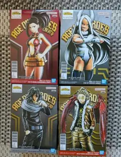 新品未開封　ヒロアカ　 AGE OF HEROES フィギュア 4種セット