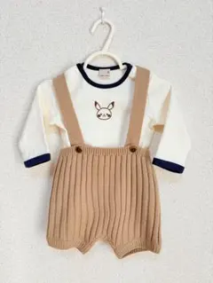 モンポケ　サス付きパンツセット