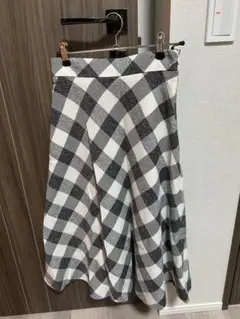 Proportionギンガムチェック柄 フレアスカート サイズ2