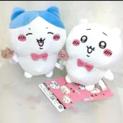 ２種　ちいかわ　ハチワレ　ラッコと一緒ぬいぐるみ　マスコット　送料込