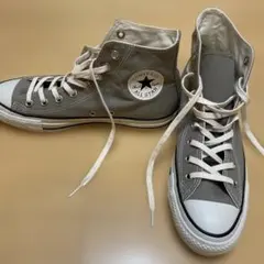 未使用／CONVERSE All Star グレー ハイカット25.5㎝