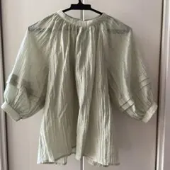 美品　CRAFT STANDARD BOUTIQUE ブラウス ライトカーキ