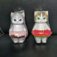 モフサンド mofusand 　ドーナツにゃんソフビフィギュア　２点セット①