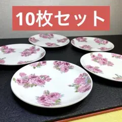 LAURA ASHLEY クチュールローズ プレート 10枚のサムネイル