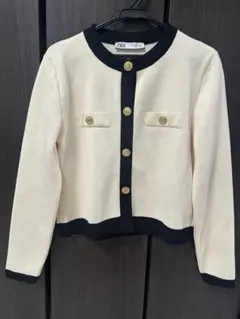 zara カーディガン