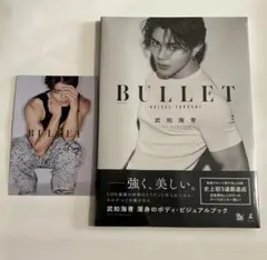 武知 海青　ボディ・ビジュアルブック 『BULLET』 ポストカード付き　未開封