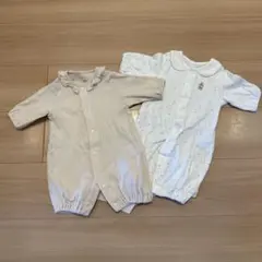 ドレスオール　2点　新生児