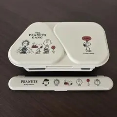 PEANUTS スヌーピー 弁当箱 & 箸 セット キャラクター ランチボックス