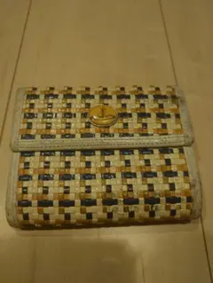 Vivienne Westwood 財布 編み込み エナメルボタン レア