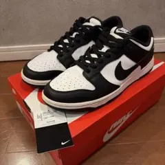 ナイキ　ダンク　Nike Dunk Low ブラック/ホワイト NODC替紐付き