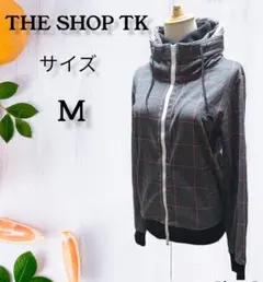 THE SHOP TK チェック　ジャケット　レディース　サイズMのサムネイル
