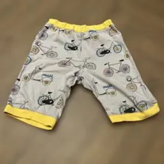 自転車柄 ハーフパンツ サイズ100