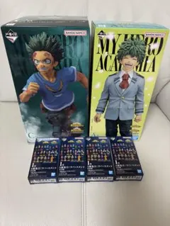 【新品未開封】僕のヒーローアカデミア 一番くじ フィギュアセット　緑谷出久