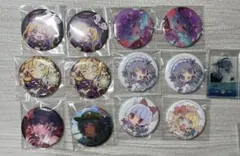 東方project ダイソー 缶バッジキーホルダー14点セット