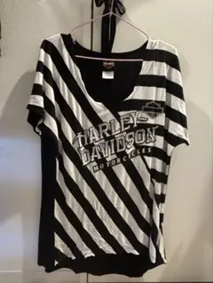 Harley-Davidson ストライプ ボーダー Tシャツ 半袖
