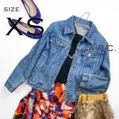 A.P.Cアーペーセー コットン製デニムジャケット GジャンXS