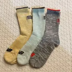 【新品】rumi new balance ソックス 3足セット 23-25cm
