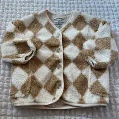 新品 マイリトルワンダー バースデイ アウター 上着 ボア キッズ 100cm