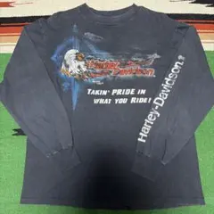 80s ビンテージ HARLEY DAVIDSON ロングTシャツ