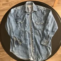 BLUEBLUEデニムシャツ ウエスタン