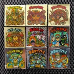 旧ビックリマンシール　９枚