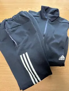 メンズadidas ジャージ上下　ネイビー S
