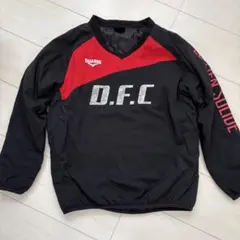 【DUARIG】150 中綿ピステ 上着 黒/赤