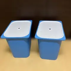 【引き取り限定　大阪府】IKEA トロファスト用box 蓋付き　2個セットのサムネイル