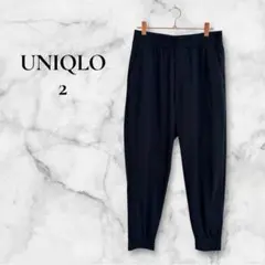 【美品】UNIQLO ユニクロ ダークネイビー ジョガーパンツ ジャージ M
