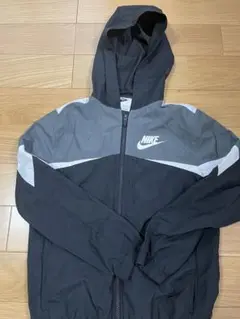 Nike フード付きジャケット Mサイズ 黒/グレー