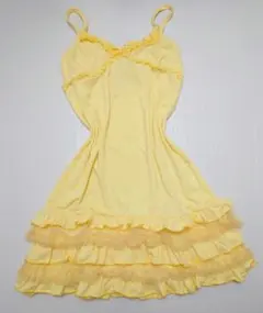 2000s 希少 新品タグ付き LIZLISA　TRARAフリルキャミワンピ