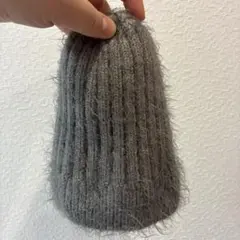 ニット帽 グレー 灰色