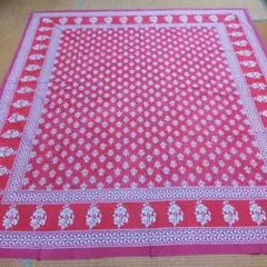 インド綿100％ethnicマルチカバー★新品★ゆったりサイズNO-0154