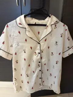 GU スヌーピー パジャマセット上下 Mサイズ