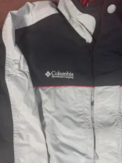 Columbia アウトドアジャケット 黒赤白