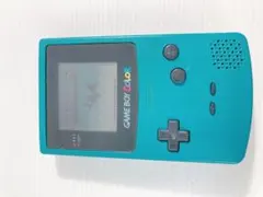 ジャンク品　ゲームボーイカラー　ターコイズ