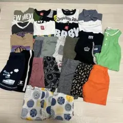 子供服 まとめ売り 24着セット 【80~100センチ】 半袖短パン 男の子向け