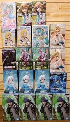 新作プライズフィギュアまとめ売り 19点セット 着せ恋 初音ミク 等