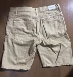 EDWIN ベージュ デニムショートパンツ