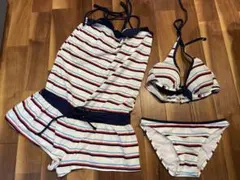 LAETITIA レリッタ ボーダービキニ 3点セット