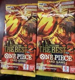ONE PIECE CARD THE BEST 2 Vol.2 2パック