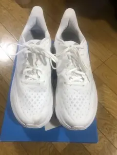 ホカ HOKA クリフトン 9 ホワイト メンズ　27.5ｃｍ