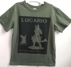 【新品】【タグ付き】ポケットモンスター ルカリオ Tシャツ 140cm