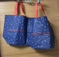 レピピ　ショッパー　ビニール　2枚セレピピアルマリオ　ショップ袋