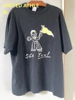 UNITED ATHLE Los Angeles Tシャツ Mサイズ ブラック