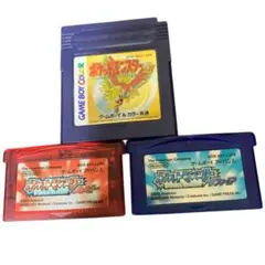 ポケモンソフト　ルビーサファイア金　まとめ売り　ゲームボーイアドバンス