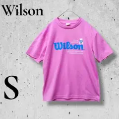 Wilson ピンク Tシャツ Sサイズ 2014年バドミントン